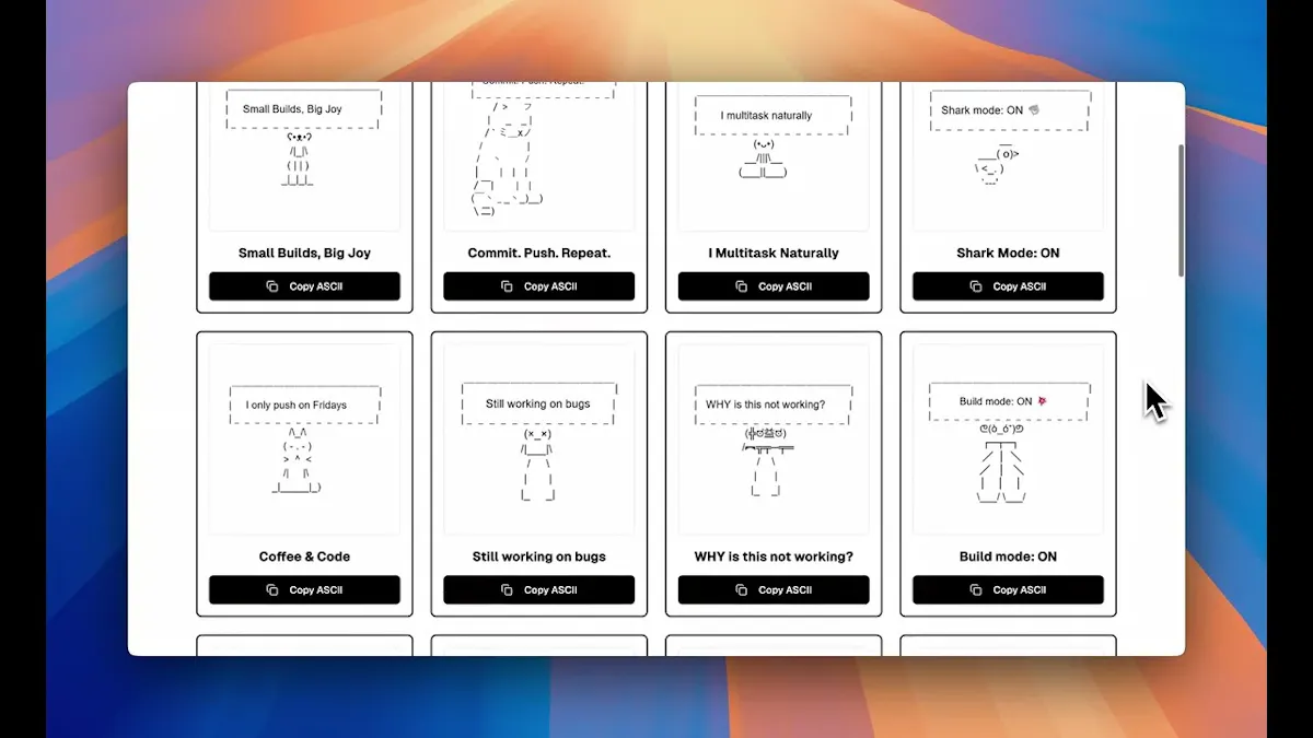 ASCII Bundle