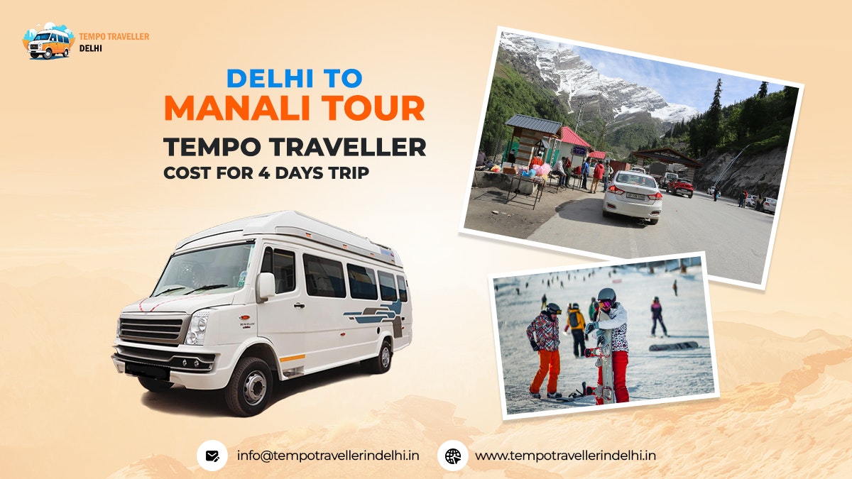 Média Delhi à Manali Tempo Traveler - Des voyages de groupe confortables de Delhi à Manali 2