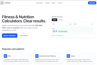 TrainCalc gallery image