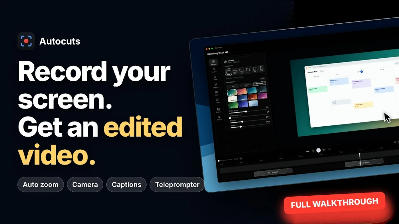 Autocuts screenshot 1 (video preview)