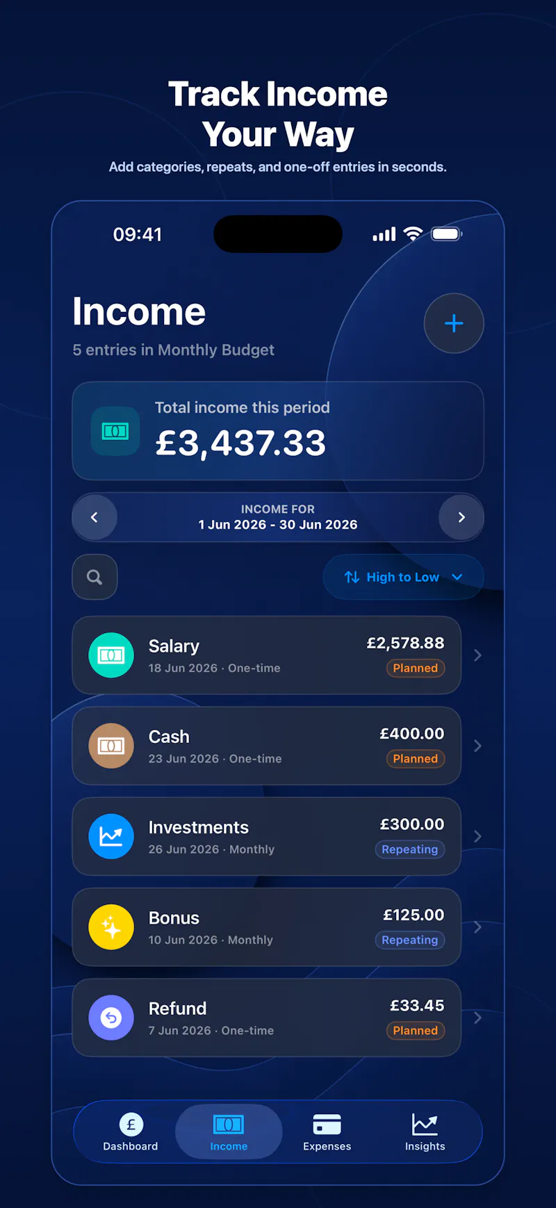 SiBalance screenshot 3