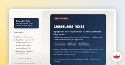 LeaseLens Texas gallery image