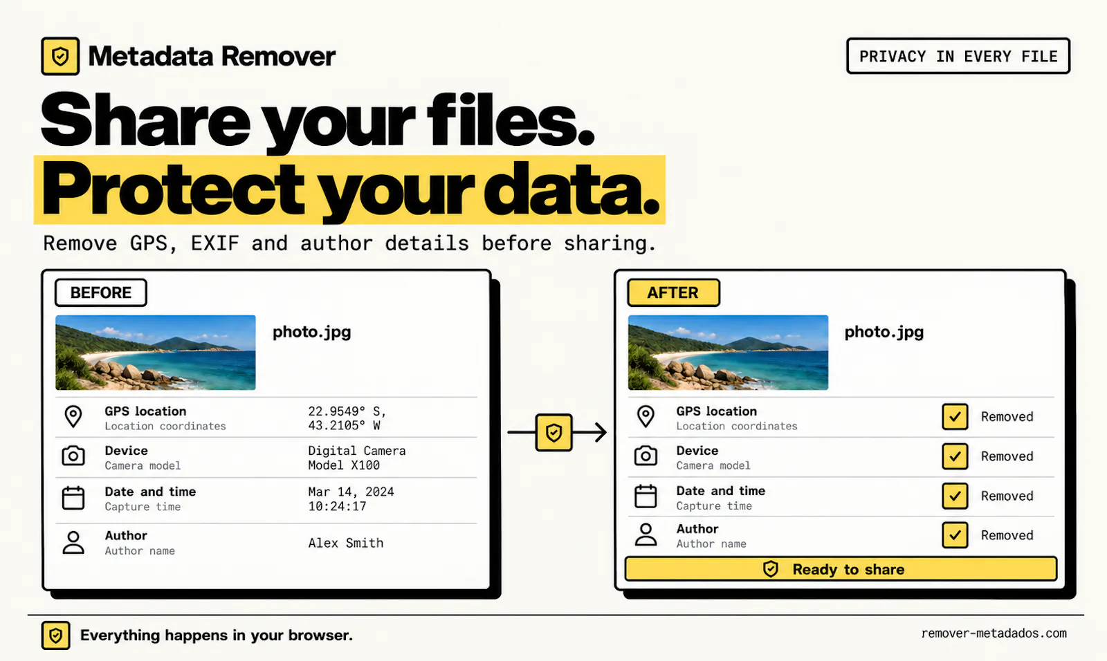 Remover Metadados screenshot 2