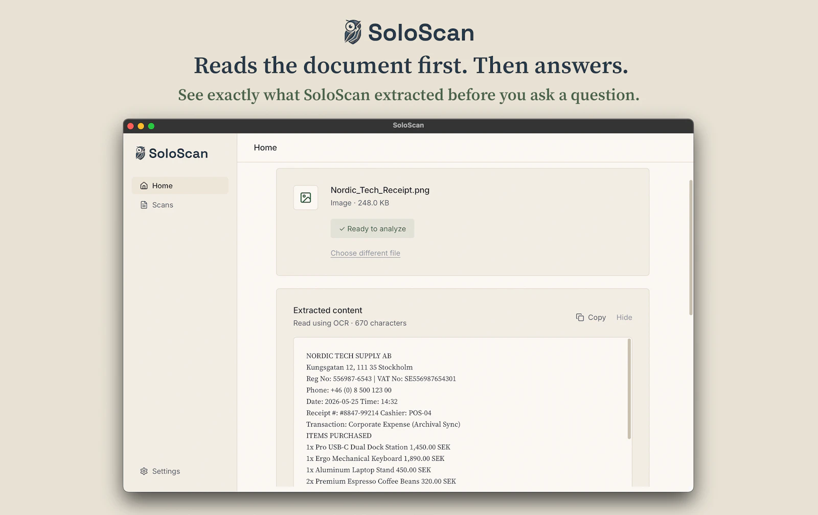 SoloScan screenshot 6