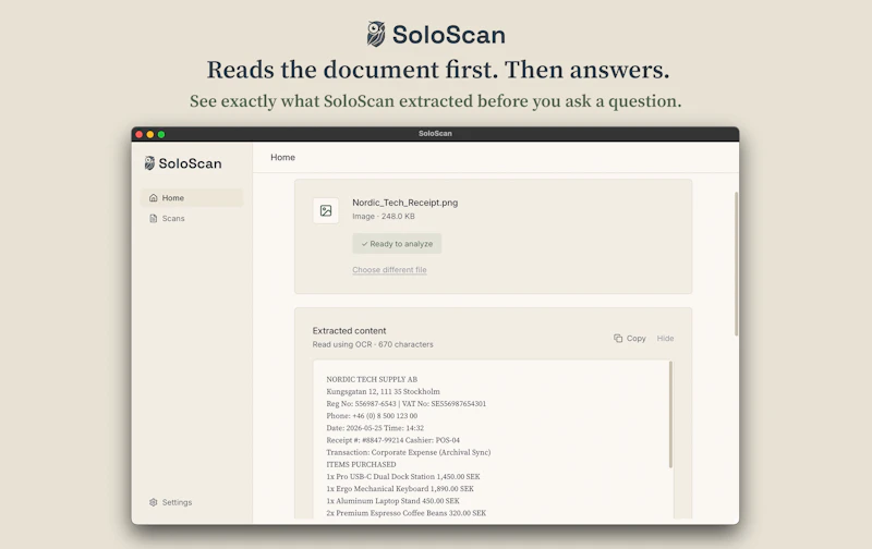 SoloScan screenshot 6