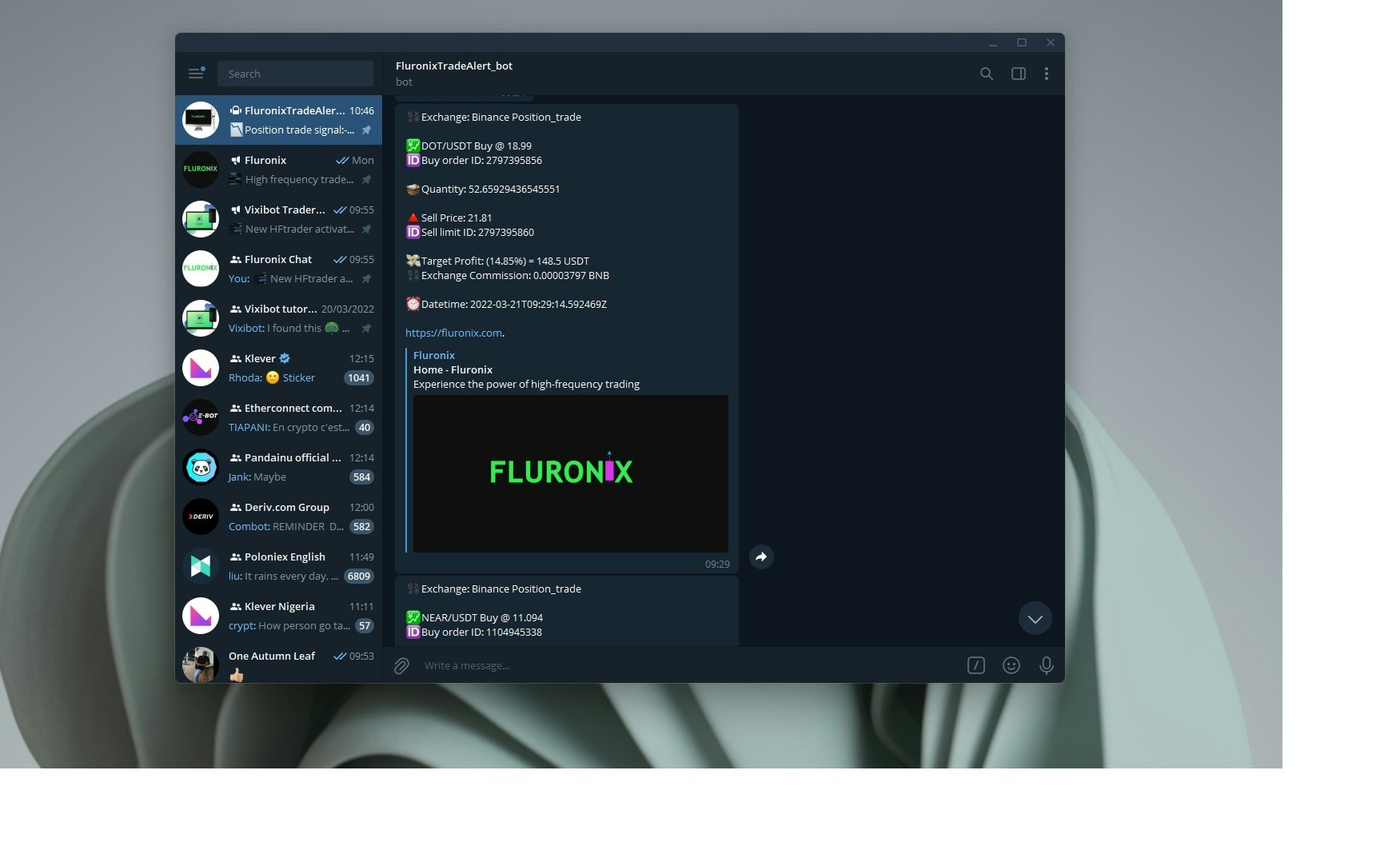 Fluronix High Frequency Trading Bot gallery image