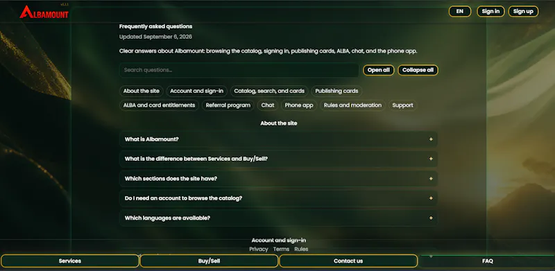 Albamount screenshot 3