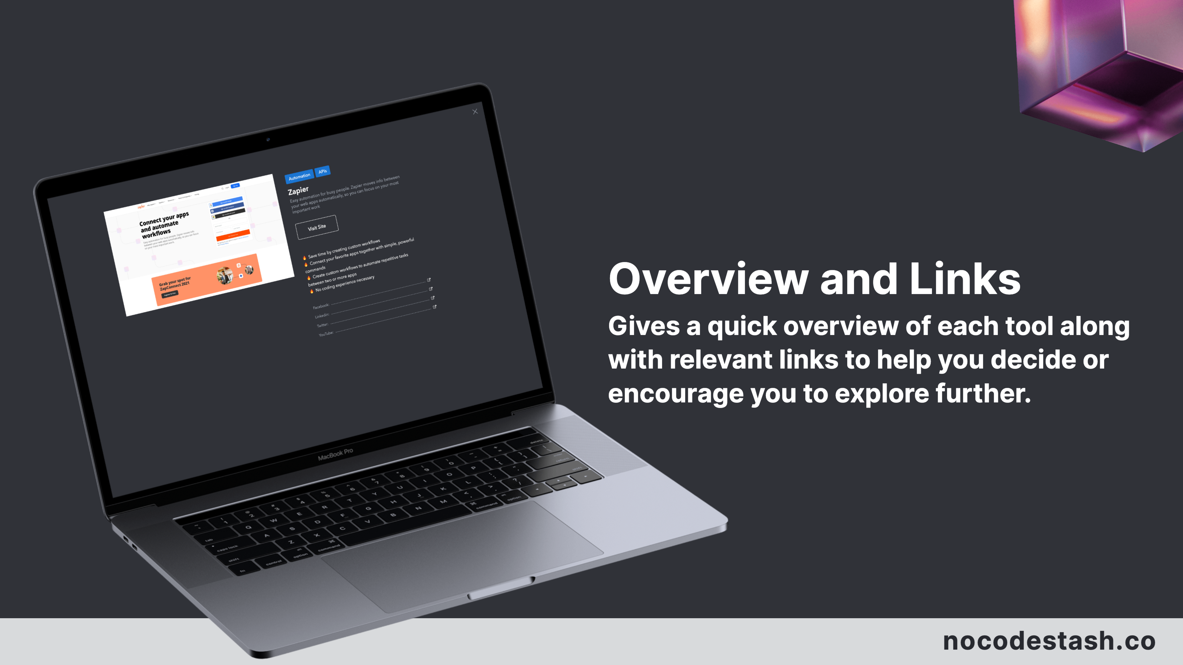 NoCode Stash gallery image