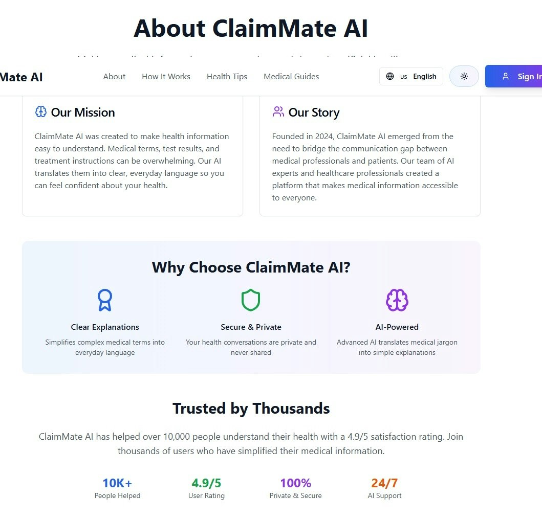 Claimmate ai logo
