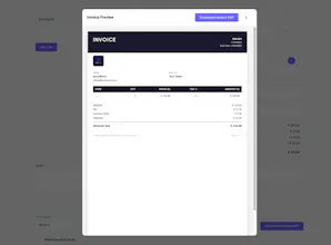 InvoiNova — Free Invoice Generator gallery image