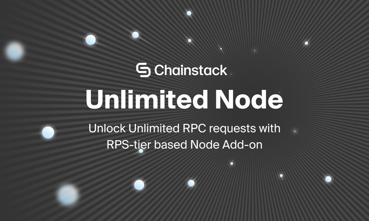 ChainStack Unlimited Node - Schaalbare blockchain -API's met een vast maandelijks vergoeding media 1