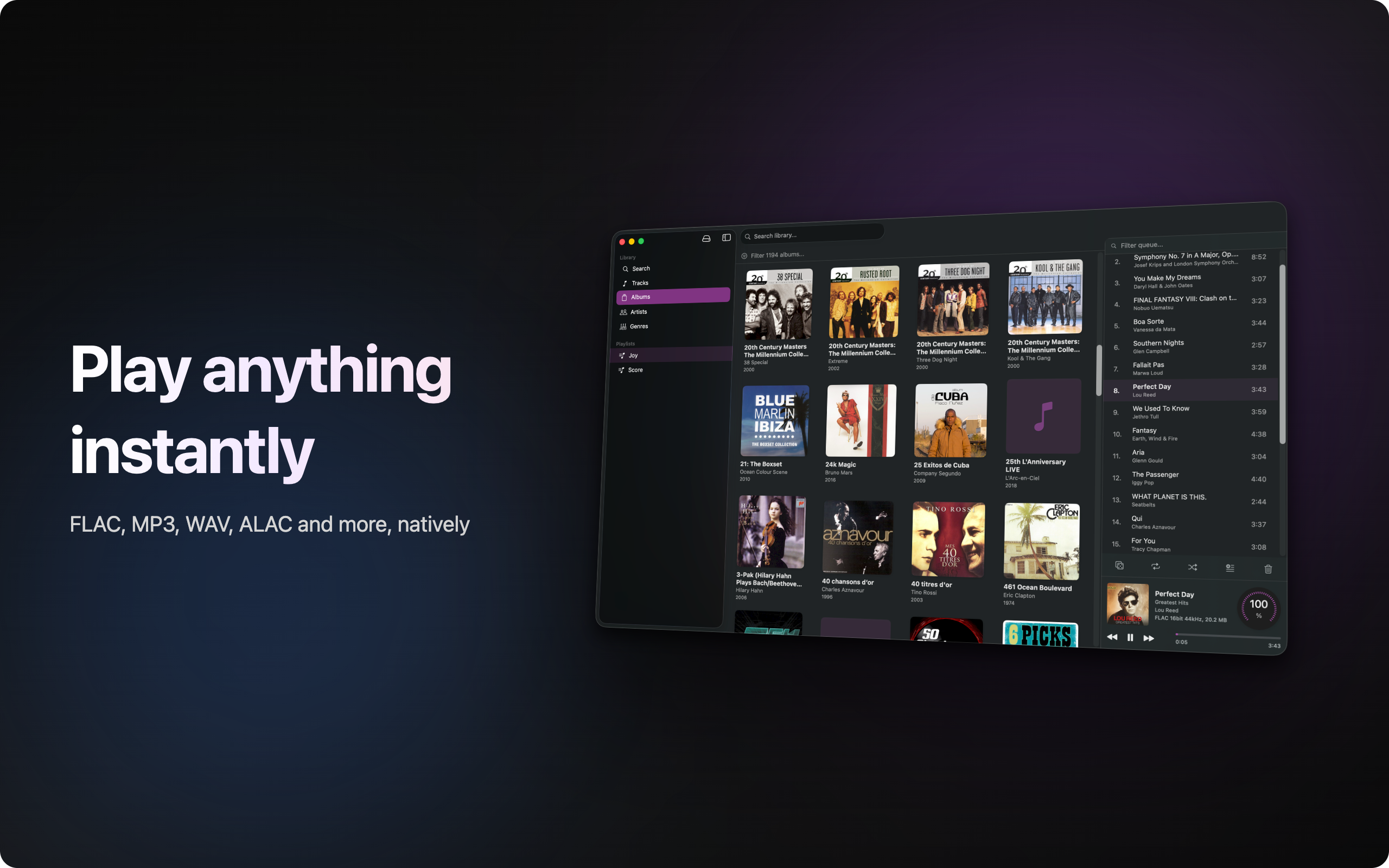 Tornade Audio Player gallery image