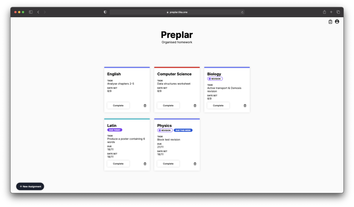 Homework maker picture