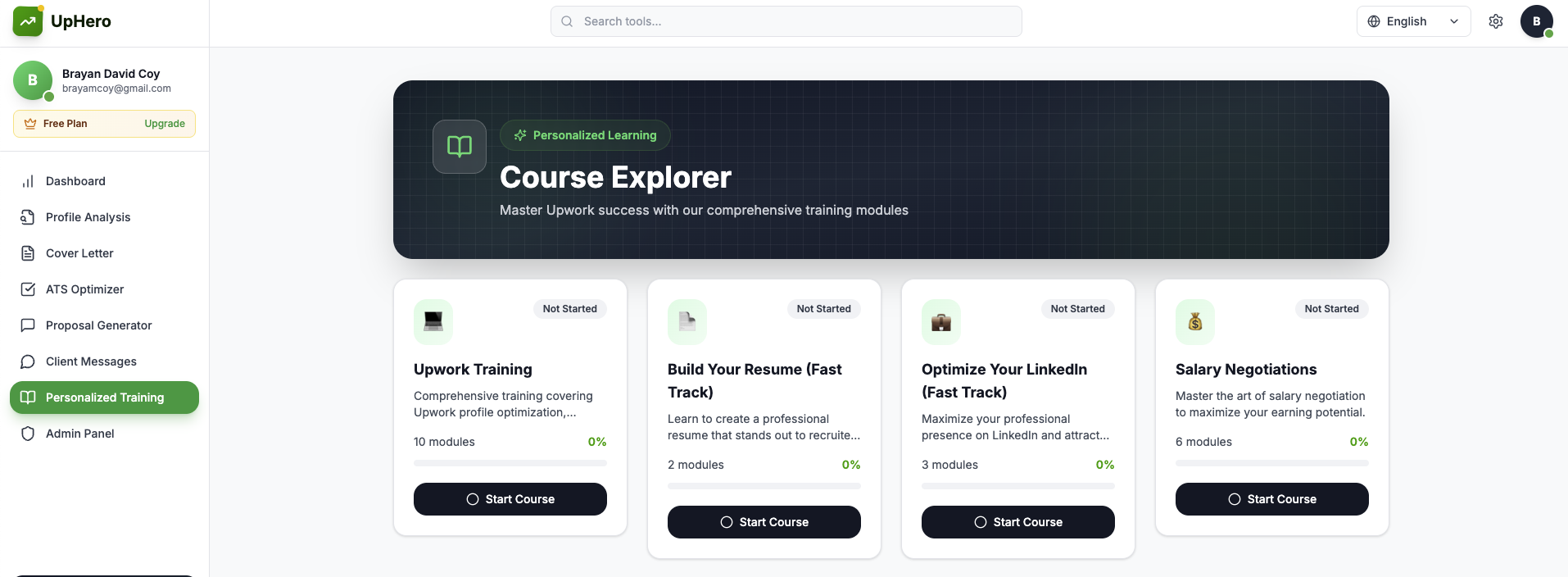 UpHero gallery image