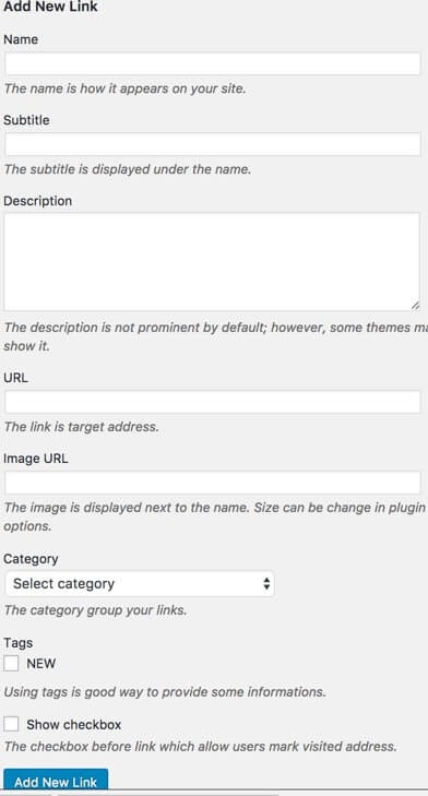 Pengurus Senarai WordPress Curated media 12