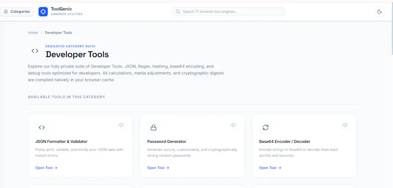 ToolGenicHub — Free Online Utility Tools screenshot 6