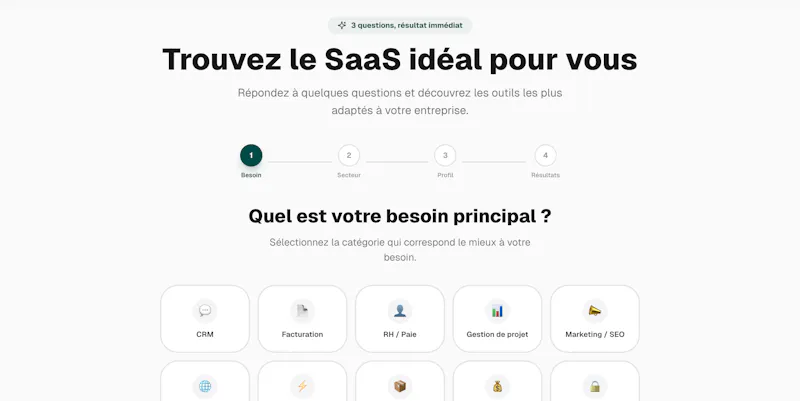TrouveMonSaaS screenshot 4