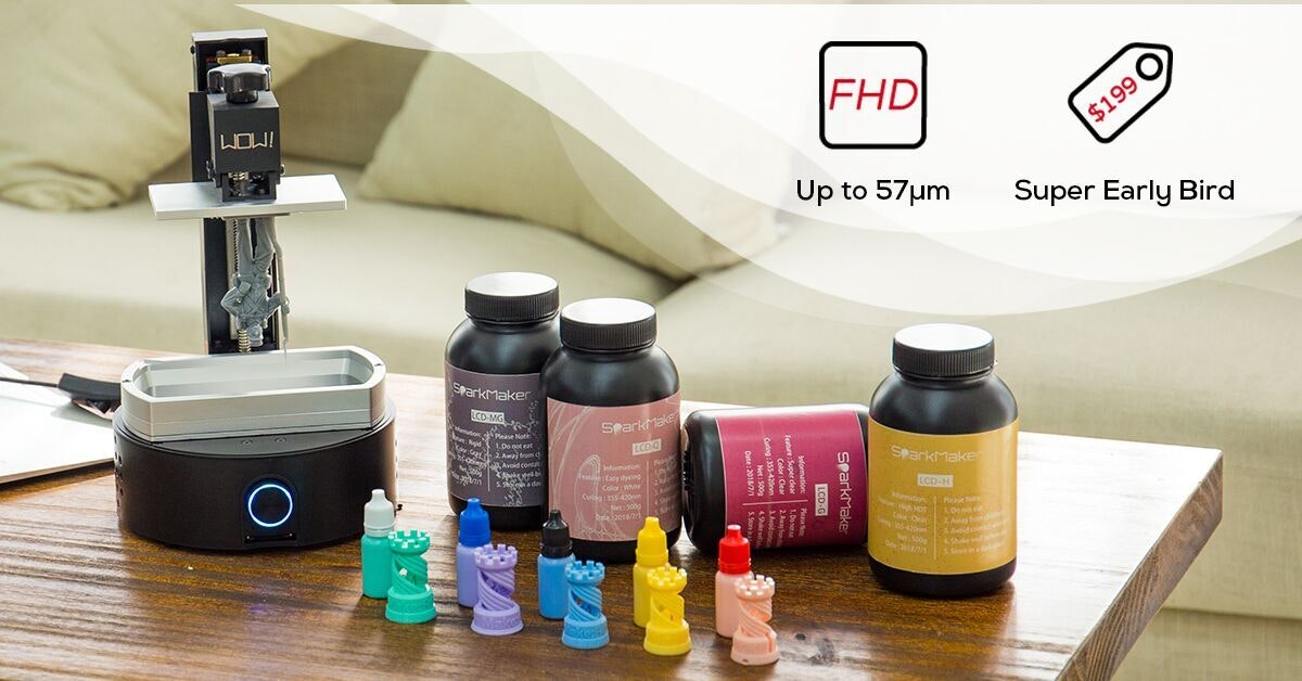 SparkMaker FHD 3D Printer gallery image