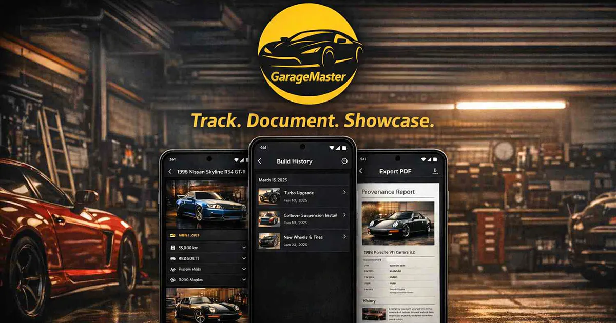 GarageMaster App gallery image