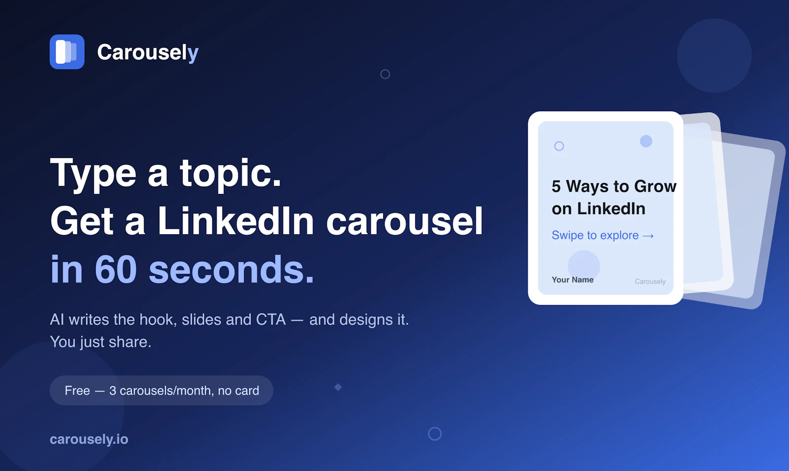 Carousely screenshot 2