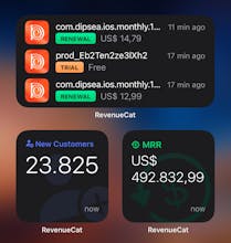 Official RevenueCat app for iOS gallery image