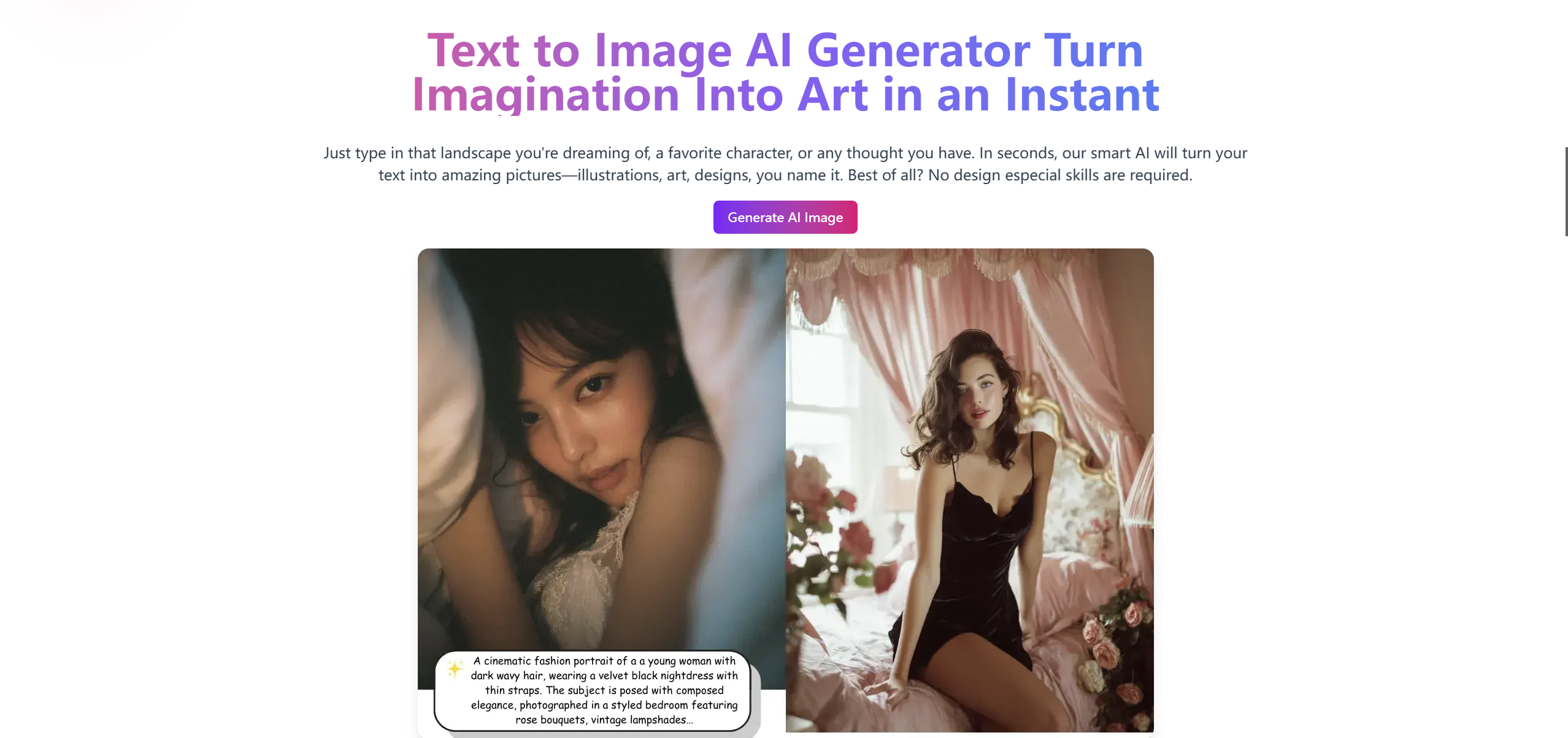 FreeAI Image GeneratorNo Signup Required gallery image