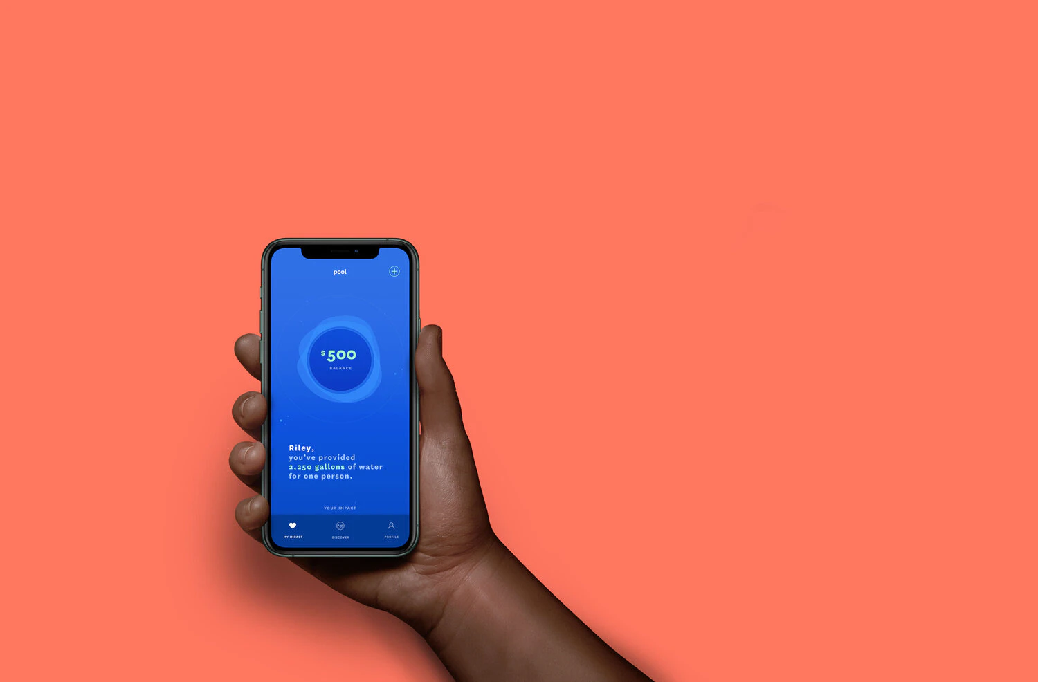 Pool - A social impact savings account.