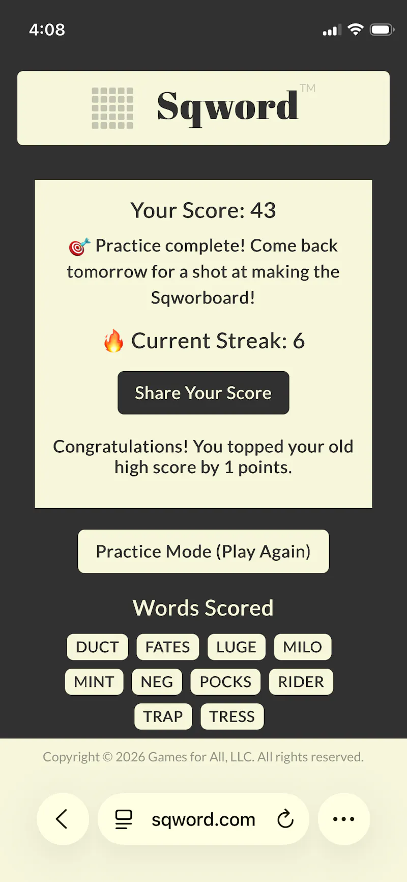 Sqword screenshot 3