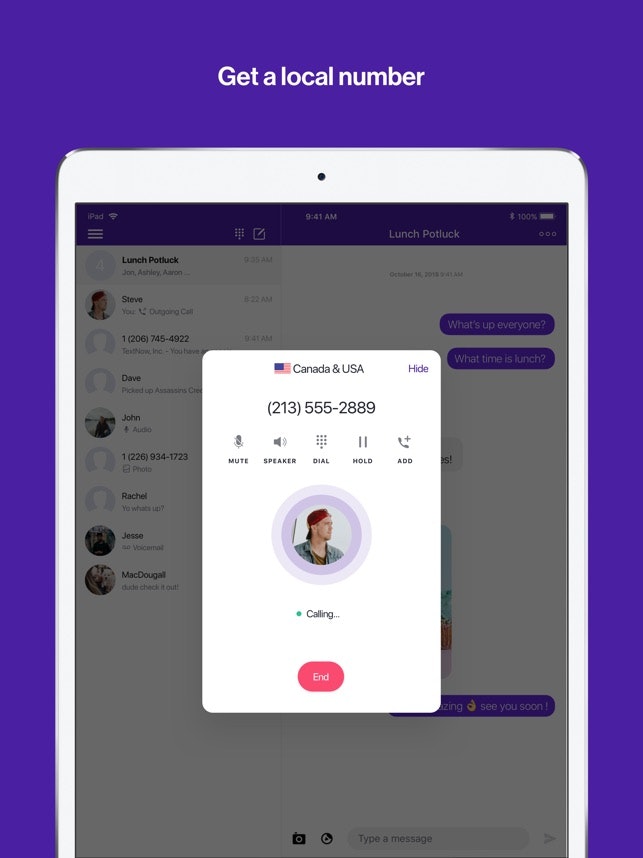 TextNow gallery image