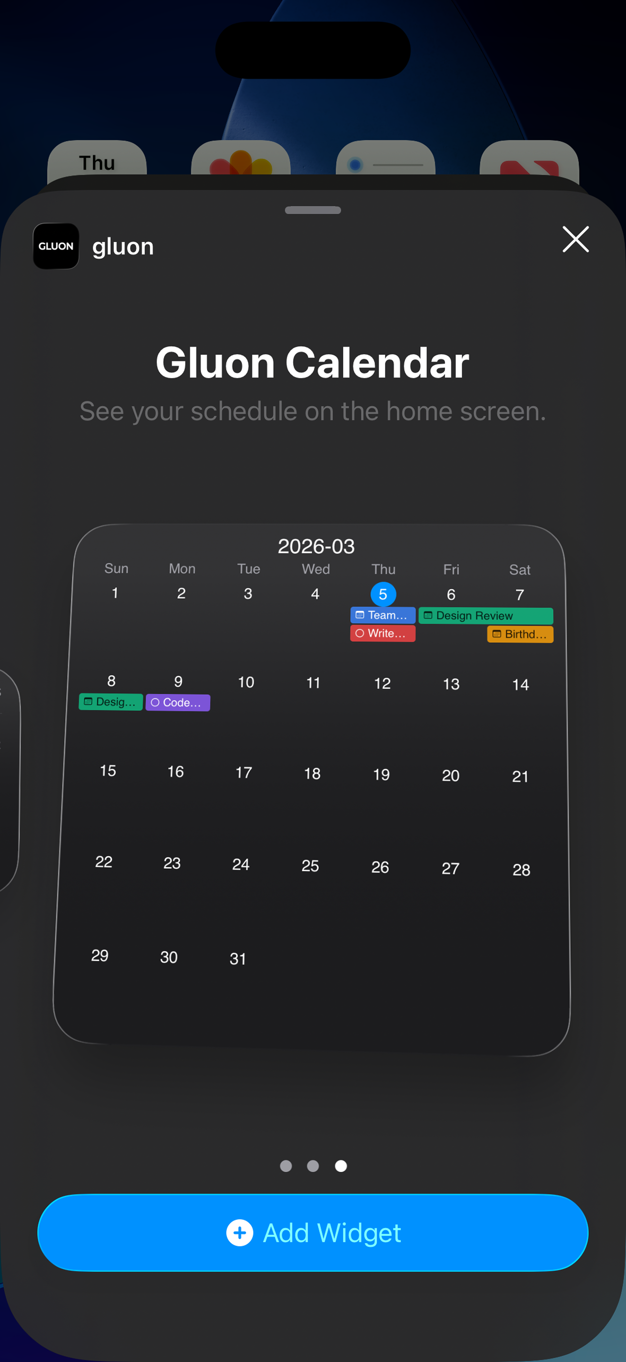 gluon - projdct & todo & calendar manage gallery image