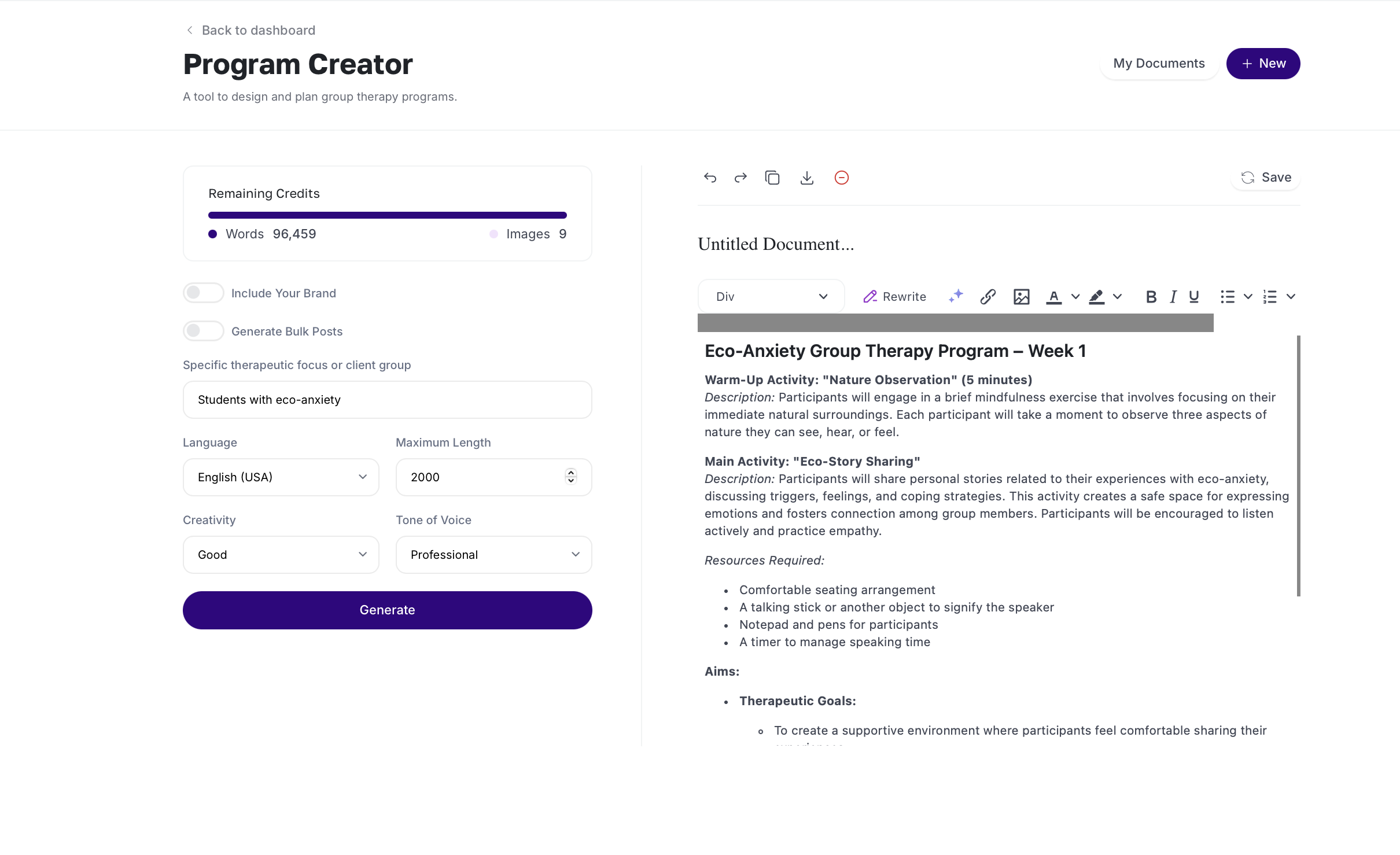 Therapist AI gallery image