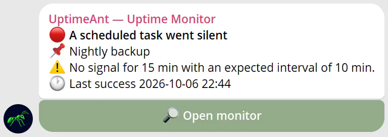 UptimeAnt gallery image