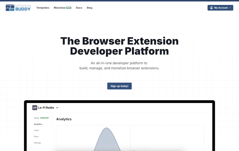 Extension Buddy screenshot 1
