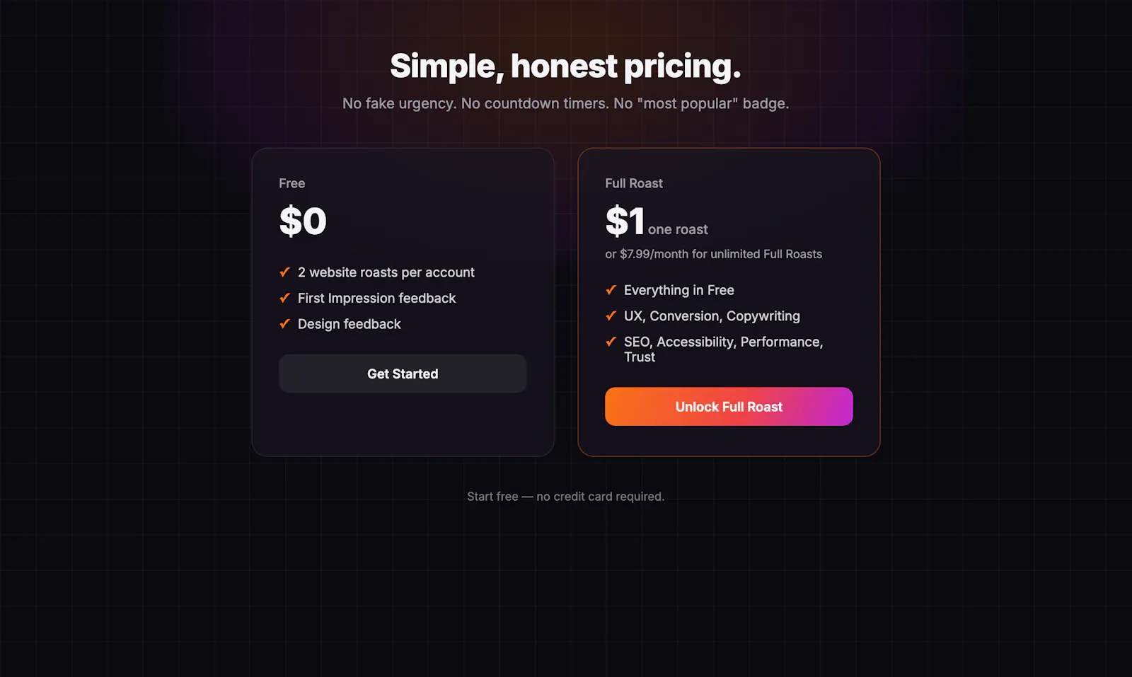 Roast My Website screenshot 4