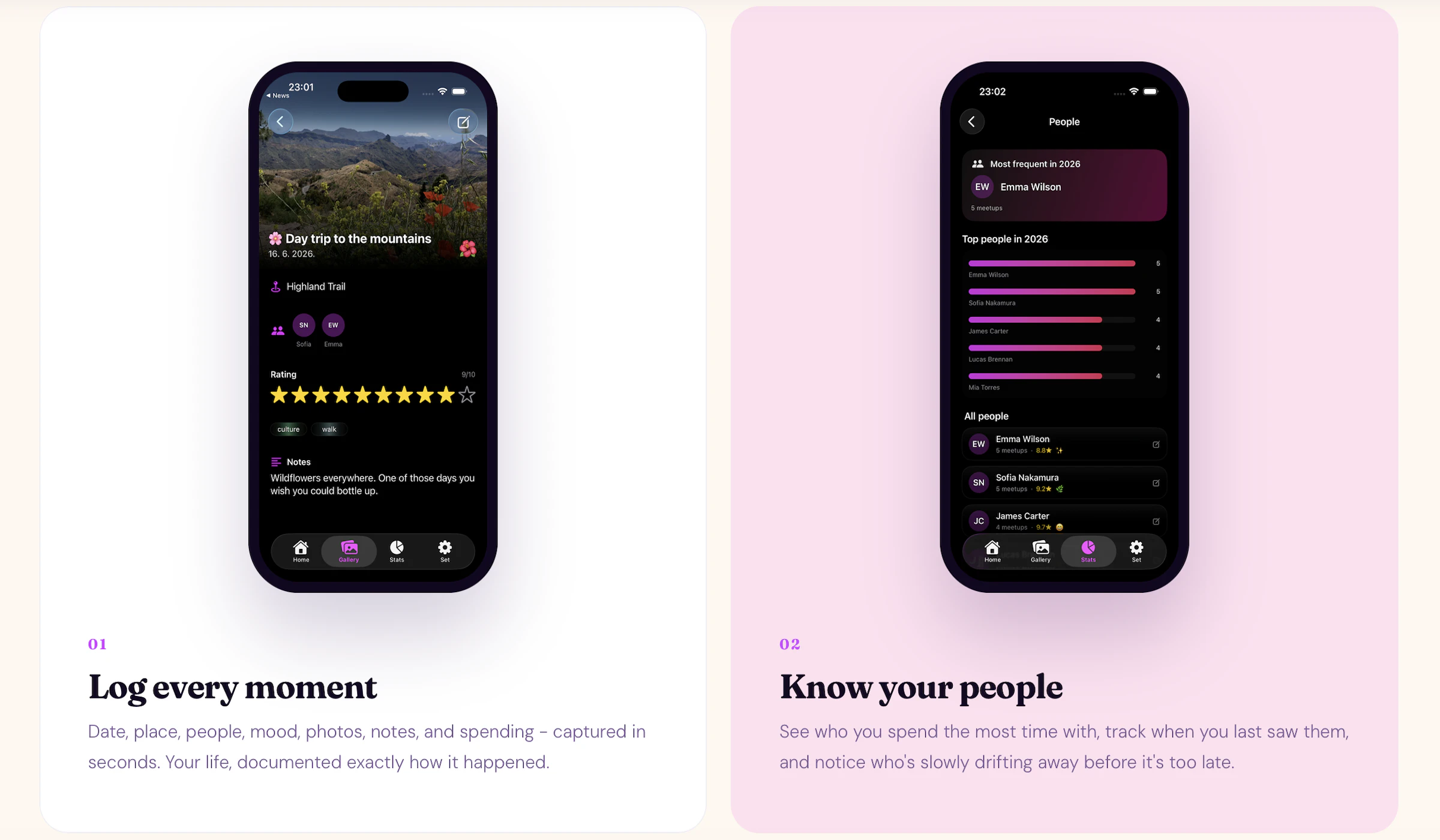 SocialLife Diary: Your Social Timeline  截图 2