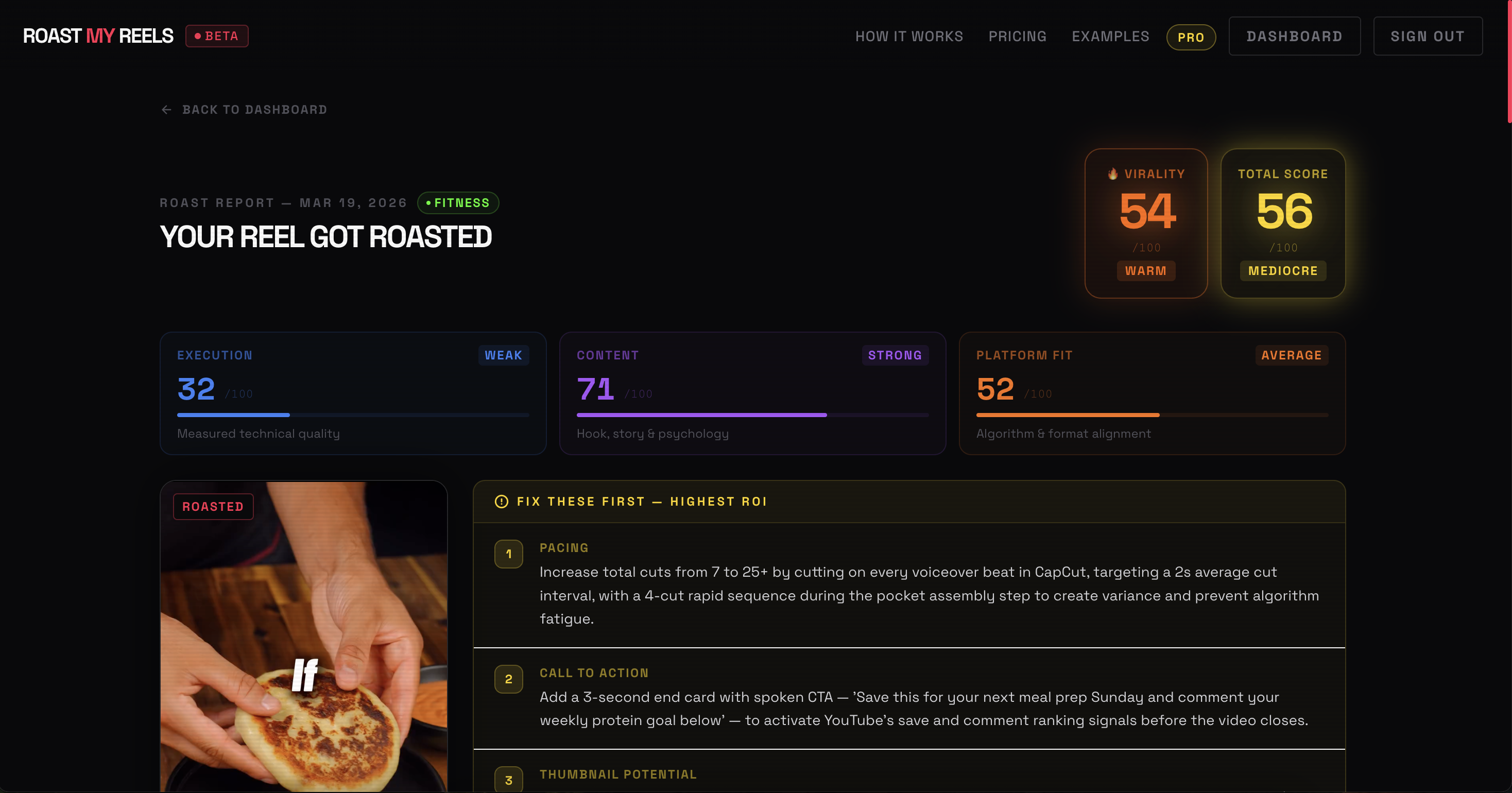 RoastMyReels - AI Reels Coach That Hurts gallery image