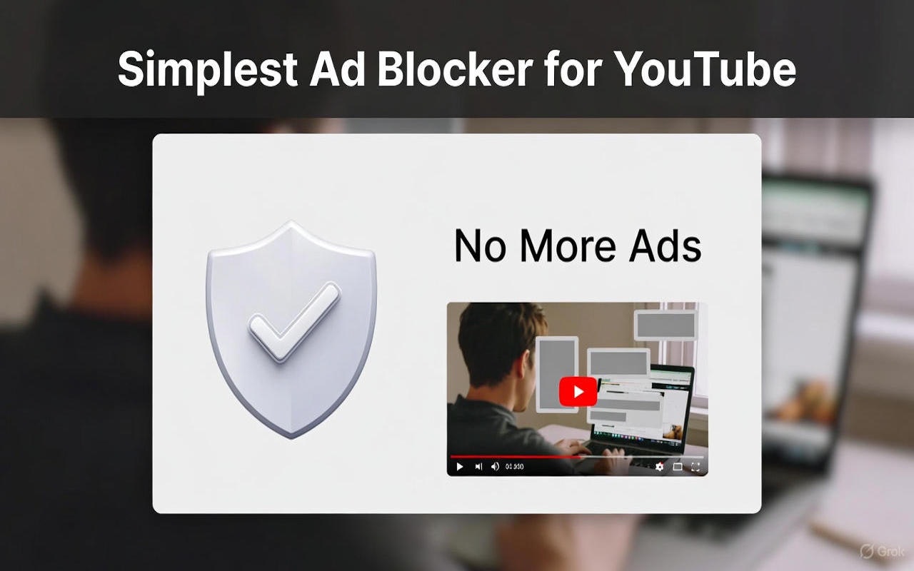 Simplest Ad Blocker: Skip Youtube Ads gallery image