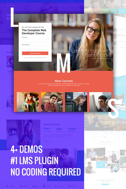 Course Builder WordPress Theme gallery image
