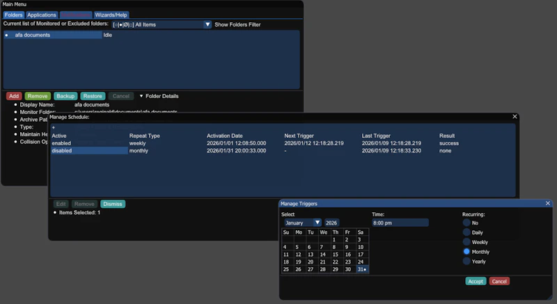 Active File Archiver takes off  screenshot 14