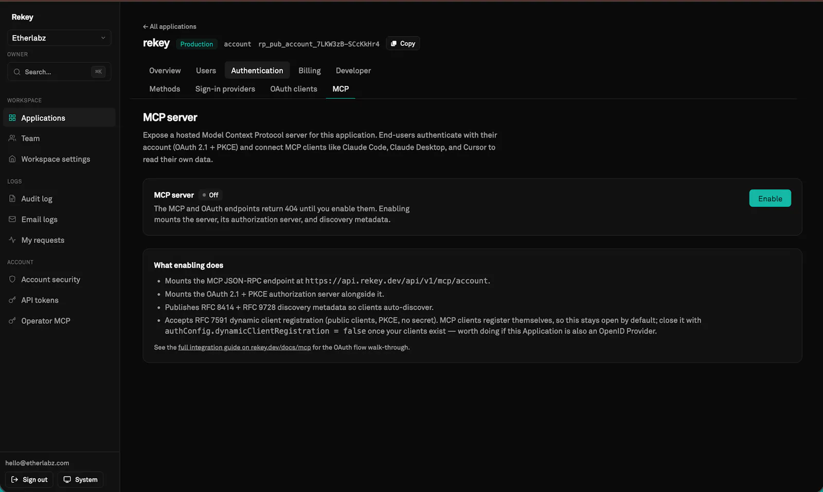 Rekey.dev screenshot 12