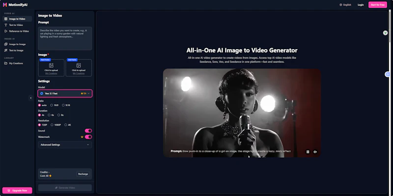 MotionifyAI: AI Video Generator screenshot 2