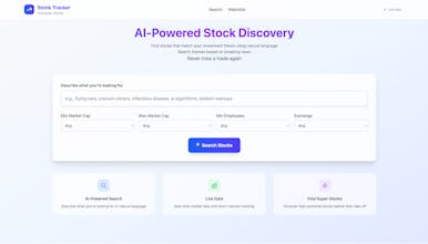 Stonk Tracker gallery image