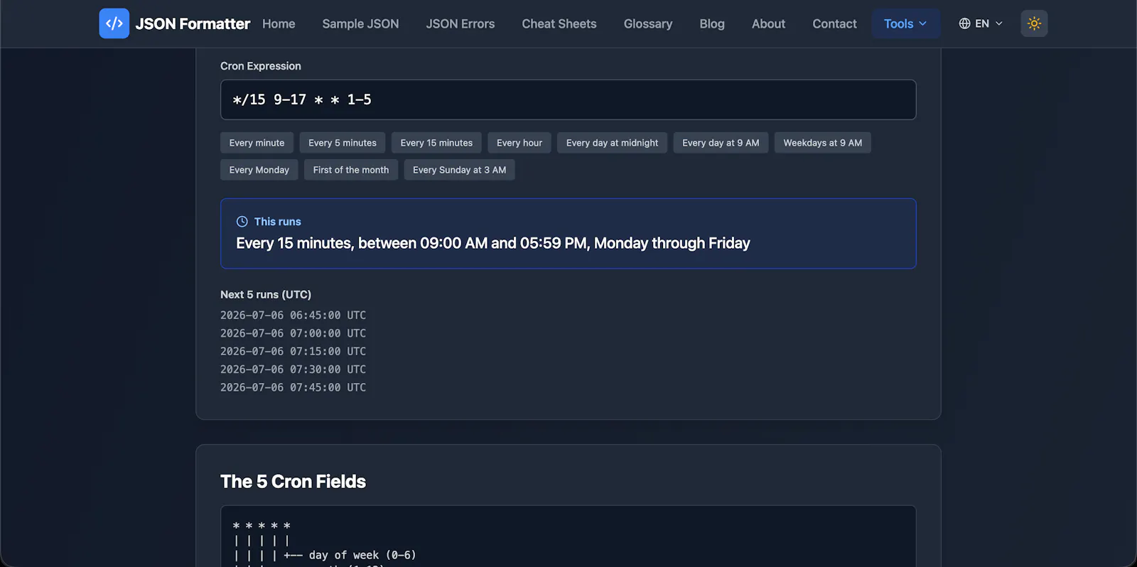 JSON Formatter Blob Viewer screenshot 4