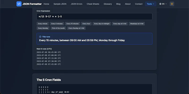 JSON Formatter Blob Viewer screenshot 4