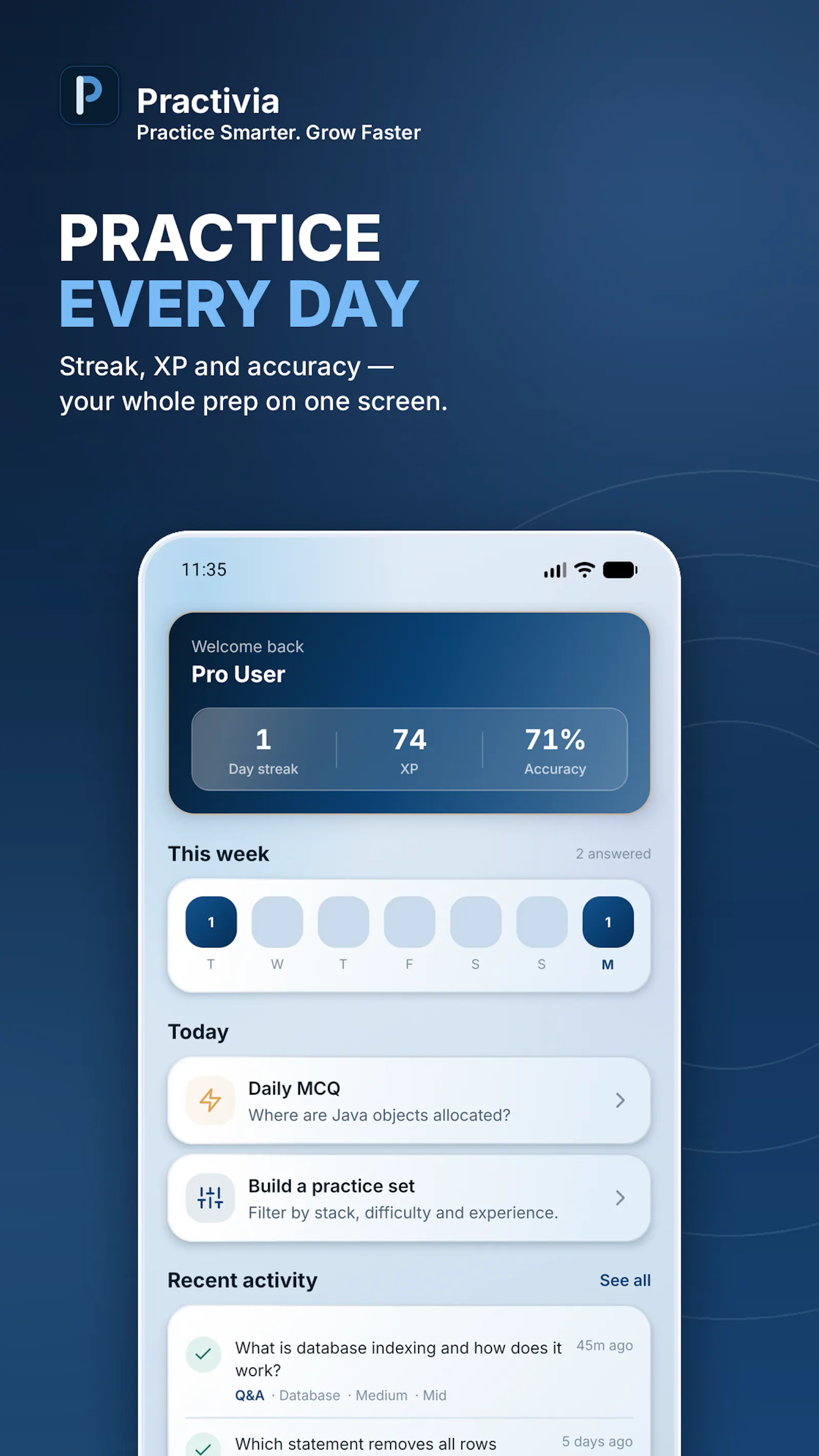 Practivia screenshot 7
