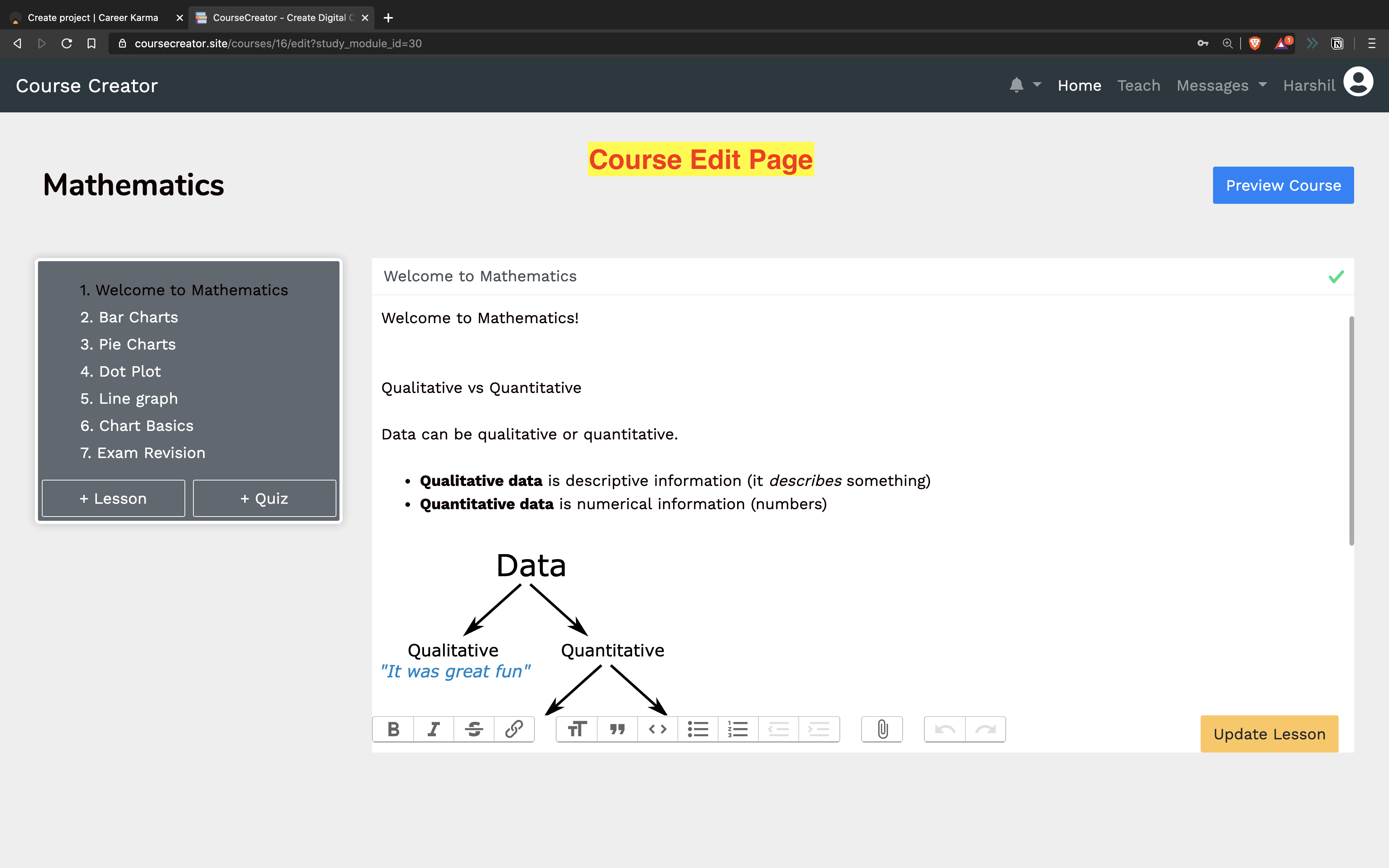 CourseCreator gallery image