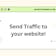 Send traffic to your website