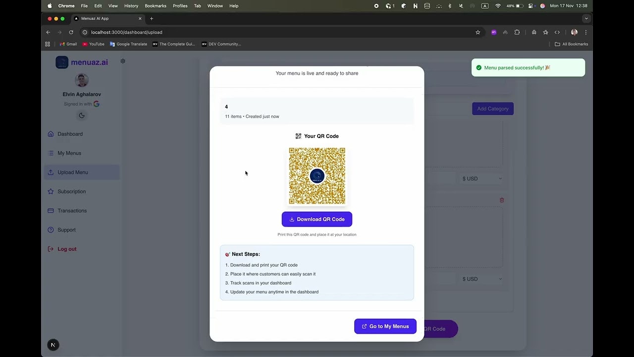 Menyo AI gallery image