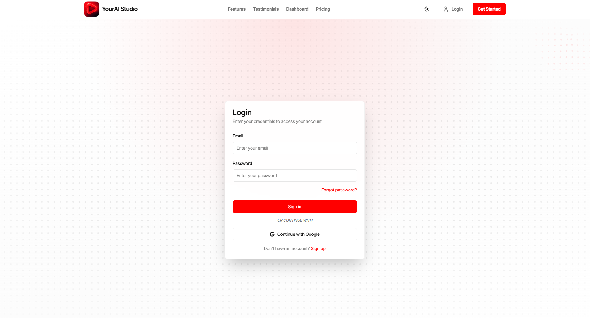 YourAI Studio gallery image