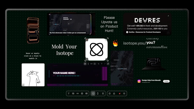 Isotope screenshot 1 (video preview)
